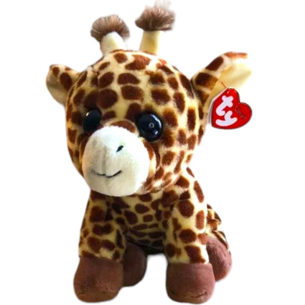 Two Items: Baby Blanket & NWT Velve Ty Giraffe "Peaches" Plush 10" Stuffed Toy - Picture 4 of 8
